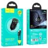 6931474757258-6 Hoco Z44 Leading PD20W+QC3.0 car charger set(Type-C to iP) black