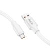 Hoco DU17 Titan charging data cable for Micro White