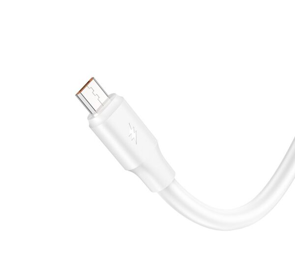 Hoco DU17 Titan charging data cable for Micro White