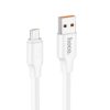 Hoco DU17 Titan charging data cable for Micro White