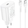 Hoco N22 Jetta PD25W charger(EU) white