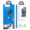 Hoco L14 iP Lavalier microphone black