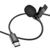 Hoco L14 Type-C Lavalier microphone black