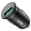 Hoco Z43 Mighty single port QC3.0 car charger set(Micro) black