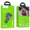 Hoco E67 Fighter QC3.0 car BT FM transmitter black