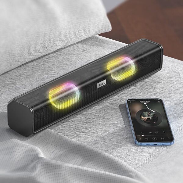 Hoco BS49 Dazzling sound desktop wireless speaker black