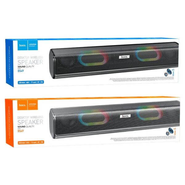 Hoco BS49 Dazzling sound desktop wireless speaker black