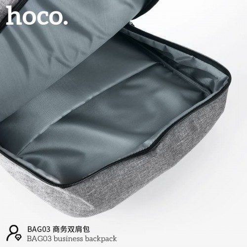 Hoco BAG03 business backpack grey