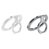 Hoco GM104 Magnetic metal ring holder metal gray