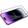 Hoco Full screen HD 5D large arc tempered glass set for iP15 Plus(25PCS)(G12) black