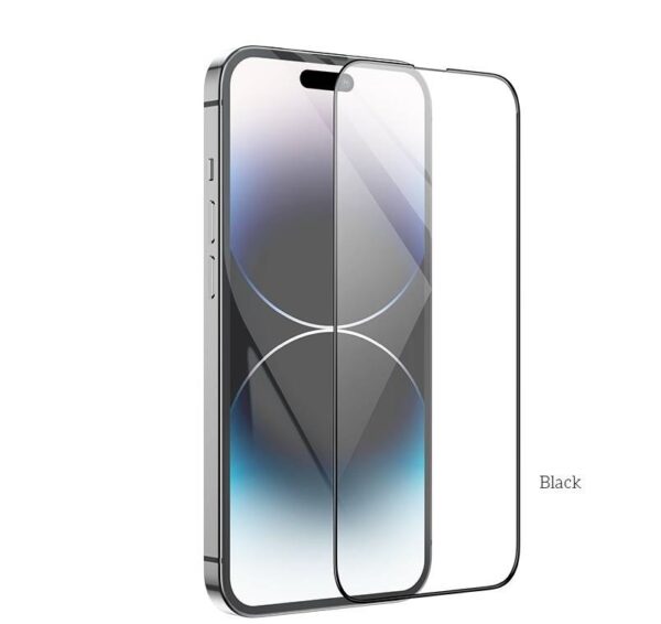 Hoco Full screen HD 5D large arc tempered glass set for iP12 Pro Max(25PCS)(G12) black