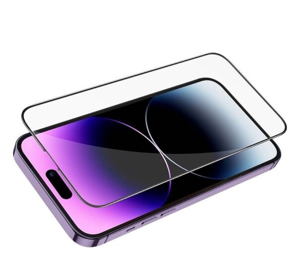 Hoco Full screen HD 5D large arc tempered glass set for iP15 Plus(25PCS)(G12) black