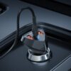 Hoco DZ10 Avatar 3-port car charger black