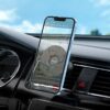 Hoco CA112 Excelle air outlet ring magnetic car holder black