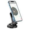6931474775962-2 Hoco CA113 Excelle center console ring magnetic car holder black