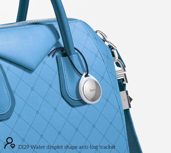 Hoco DI29 Water droplet shape anti-lost tracker white