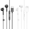 6931474778826-2 Hoco M93 Type-C Joy wire-controlled digital earphones with microphone white