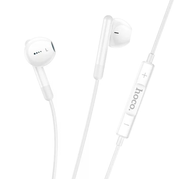 6931474778826 Hoco M93 Type-C Joy wire-controlled digital earphones with microphone white