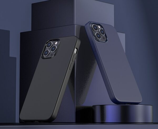 Hoco Pure series protective case for iP14 Plus blue