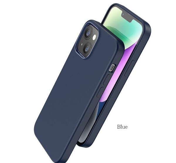 Hoco Pure series protective case for iP14 Plus blue