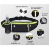 Hoco BAG05 Plentiful multifunctional sports waist bag black