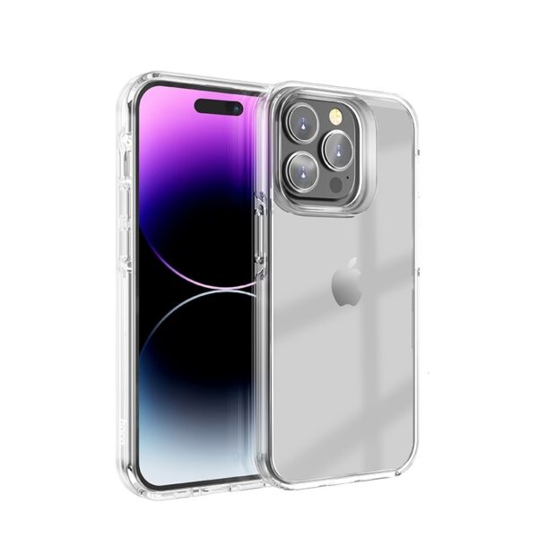 Hoco Crystal diamond ultra-transparent protective case for iP14 Plus transparent