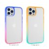 Hoco Crystal color skin feel case for iP14 Plus blue purple red