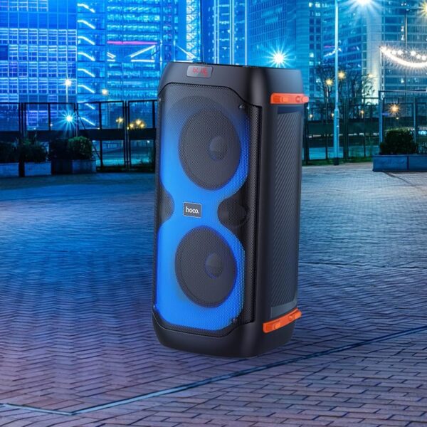 Hoco BS53 Manhattan wireless dual mic outdoor BT speaker black