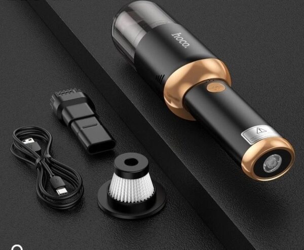 Hoco DI31 multifunctional car vacuum cleaner black
