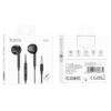 6931474782342-4 Hoco M101 Crystal joy wire-controlled earphones with microphone white