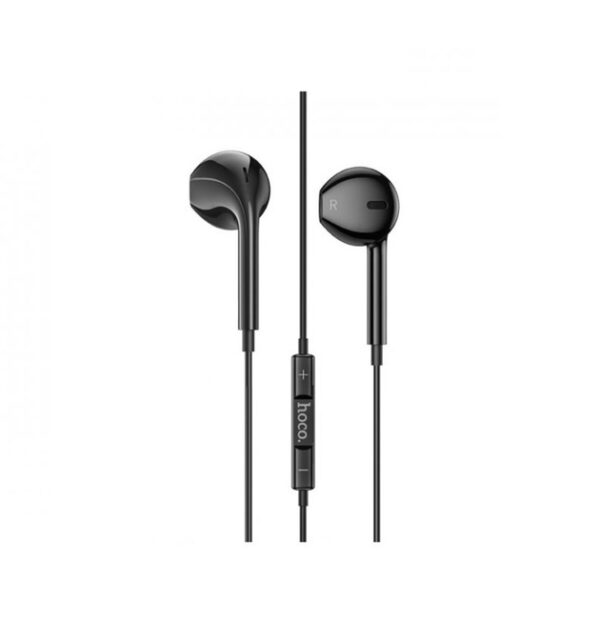 Hoco M101 Crystal joy Type-C wire-controlled digital earphones with microphone white