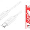Hoco X88 Gratified PD charging data cable for iP(unpackaged) white