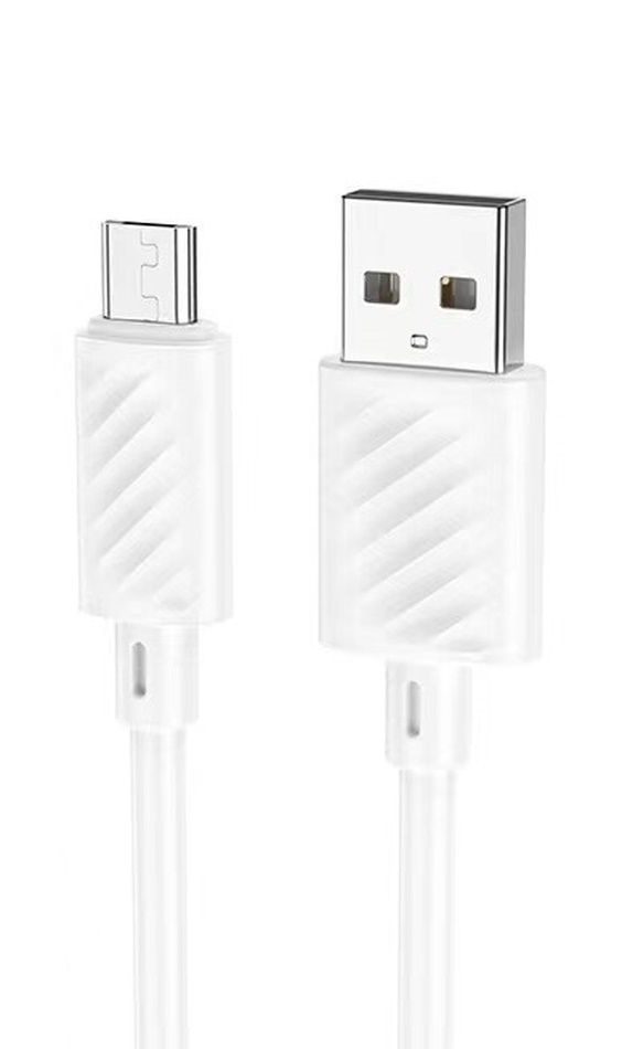 Hoco X88 Gratified charging data cable for Micro(packaged) white