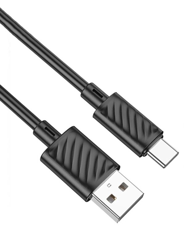 Hoco X88 Gratified charging data cable for Type-C(packaged) black