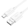 Hoco X88 Gratified charging data cable for Type-C(packaged) white