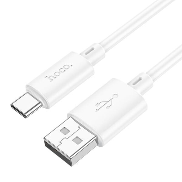 Hoco X88 Gratified charging data cable for Type-C(packaged) white