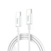 6931474783370 Hoco X88 Gratified 60W charging data cable for Type-C to Type-C(packaged) white