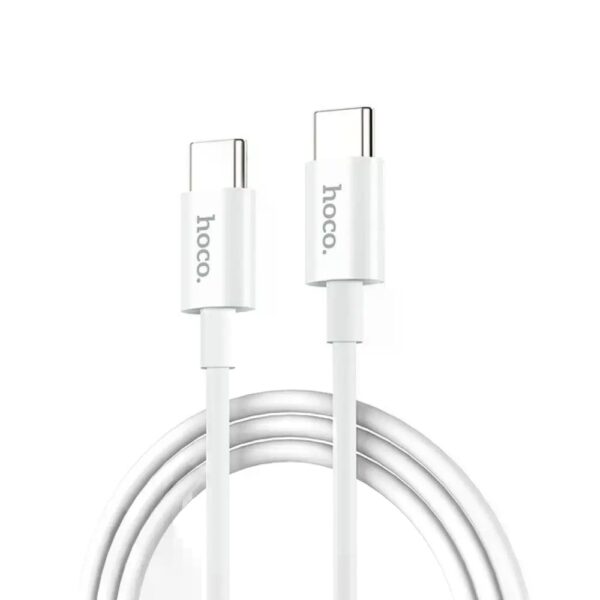 6931474783370 Hoco X88 Gratified 60W charging data cable for Type-C to Type-C(packaged) white