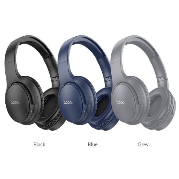 6931474784933-2 Hoco W40 Mighty BT headphones black