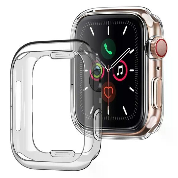 Hoco WS1 Light and transparent series all-Inclusive TPU protective case for iWatch Series7/8(41mm) t