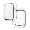 Hoco WS3 Shadow series film Integrated protective case for iWatch Series7/8(41mm) black