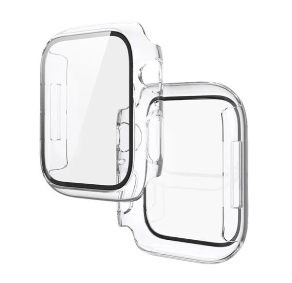 Hoco WS3 Shadow series film Integrated protective case for iWatch Series7/8(45mm) black