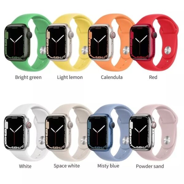 Hoco iWatch WA01 Flexible series classic sports silicone strap(38/40/41mm) black