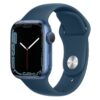 6931474785817 Hoco iWatch WA01 Flexible series classic sports silicone strap(42/44/45/49mm) deep blue