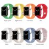 Hoco iWatch WA01 Flexible series classic sports silicone strap(42/44/45/49mm) misty blue