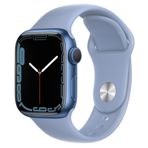 Hoco iWatch WA01 Flexible series classic sports silicone strap(42/44/45/49mm) misty blue