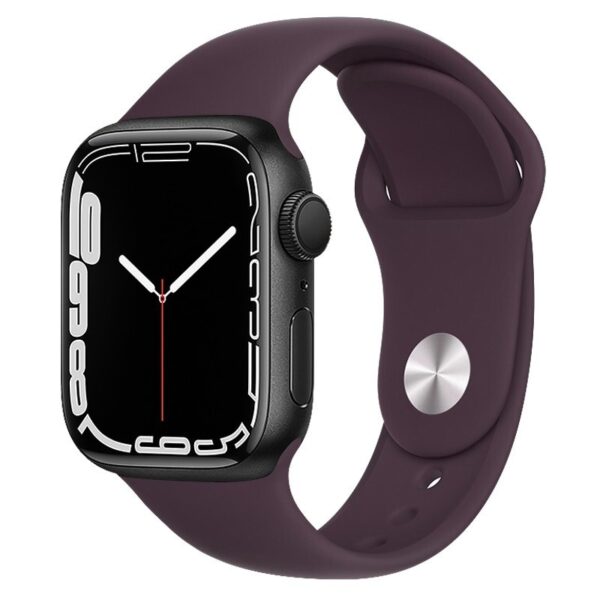 Hoco iWatch WA01 Flexible series classic sports silicone strap(38/40/41mm) crimson cherry