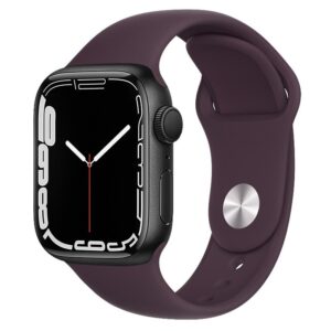 Hoco iWatch WA01 Flexible series classic sports silicone strap(42/44/45/49mm) crimson cherry