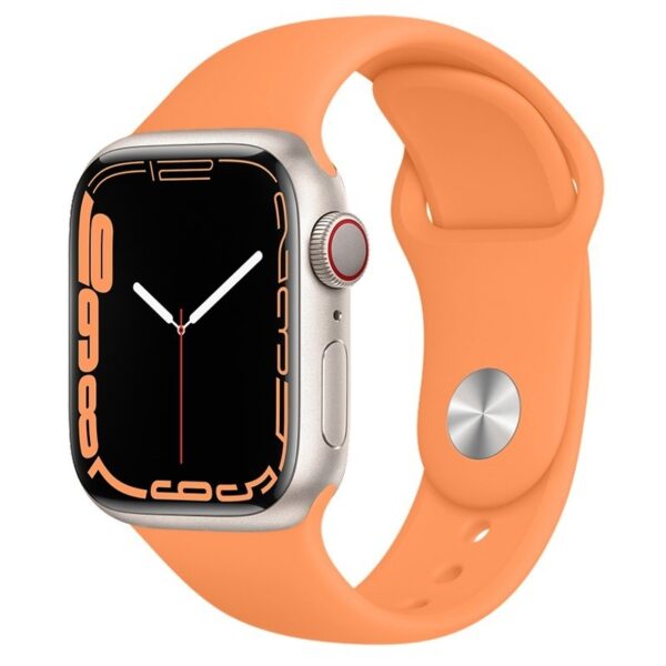 Hoco iWatch WA01 Flexible series classic sports silicone strap(42/44/45/49mm) calendula