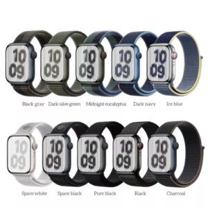 Hoco iWatch WA02 Original series loop-type nylon strap(42/44/45/49mm) black